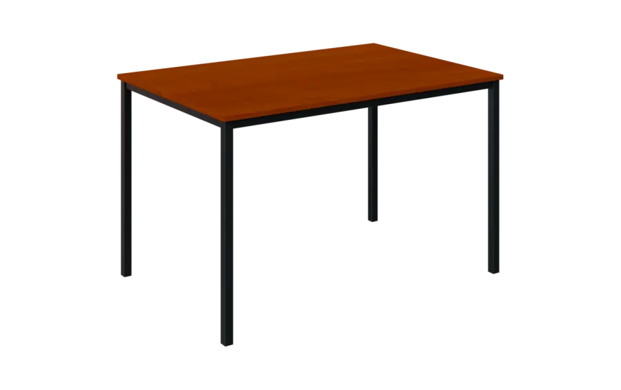 JPT 120 Jídelní stůl 1200 x 800 mm, deska třešeň šumavská / podnož černá